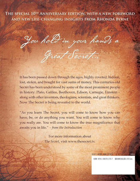 THE SECRET (SECRET LIBRARY #1) - BRYNE. ROHONDA